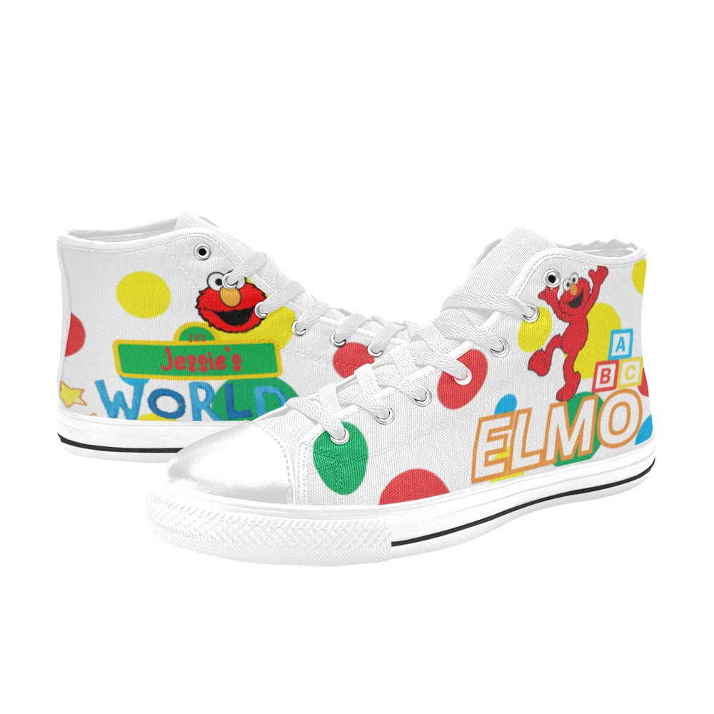 ELMO (1) High Top Canvas Shoes for Kid