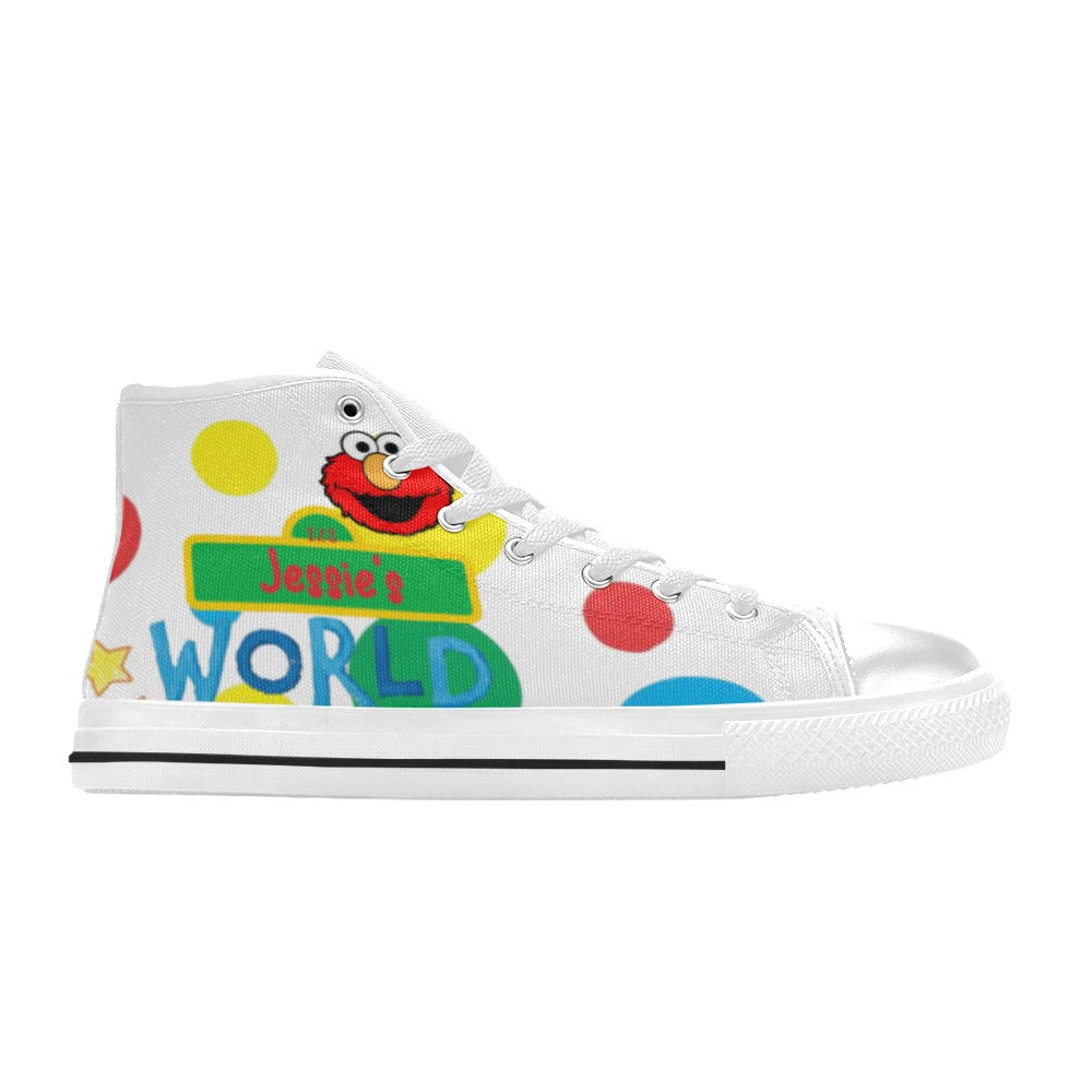 ELMO (1) High Top Canvas Shoes for Kid