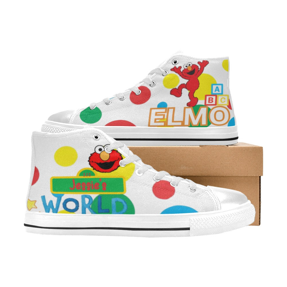 ELMO (1) High Top Canvas Shoes for Kid
